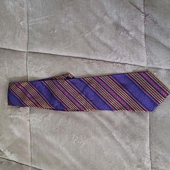 Duchamp men's silk tie - Picture 4 of 4